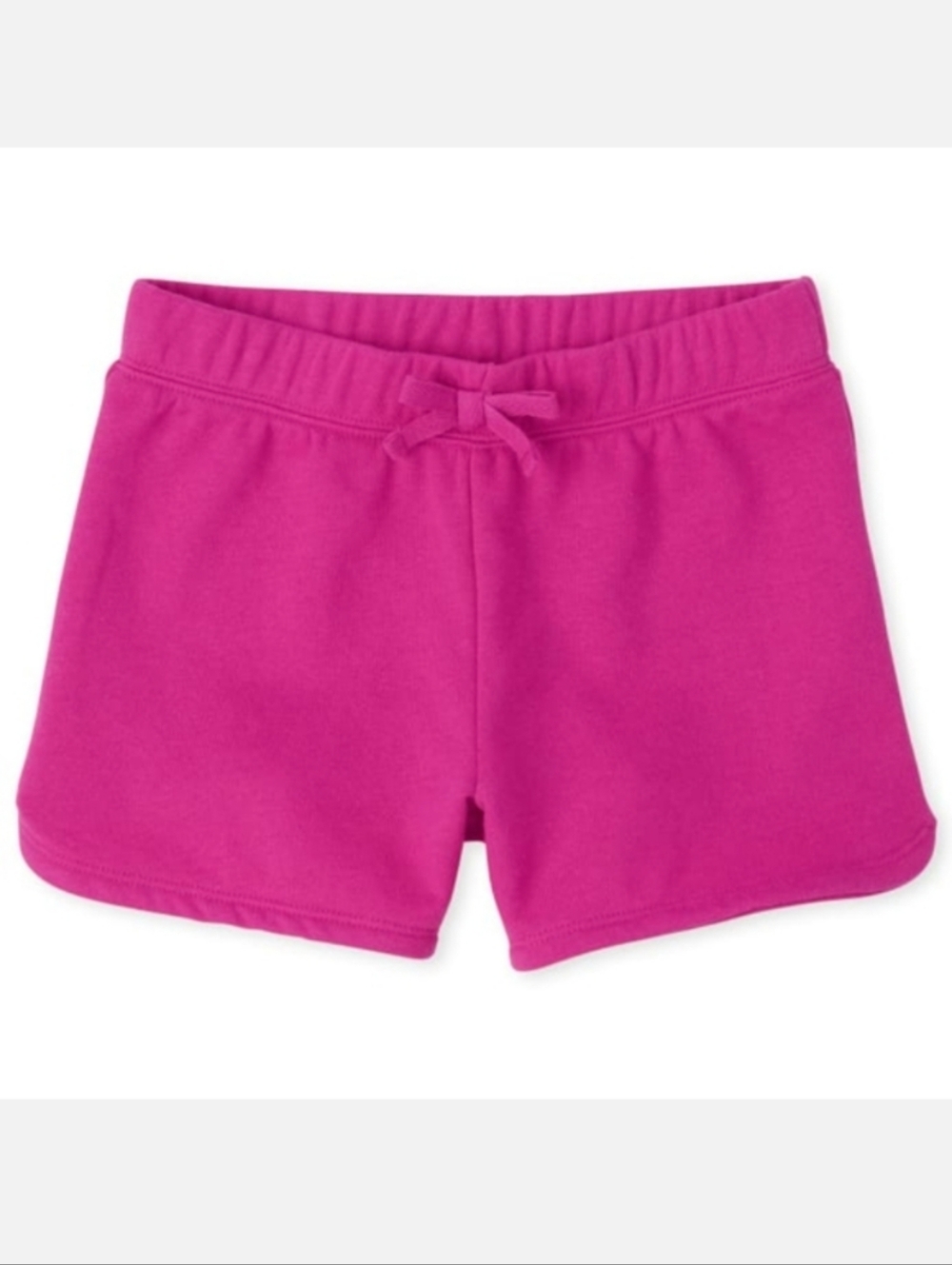 The Childrens Place French Terry Dolphin Shorts Girls Size XL 14 Solid Pink